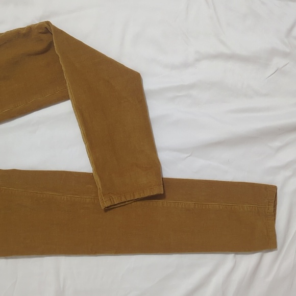 Anthropologie Pilcro & The Letterpress Corduroy Pants, Color Yellow Size 26 - Picture 7 of 15